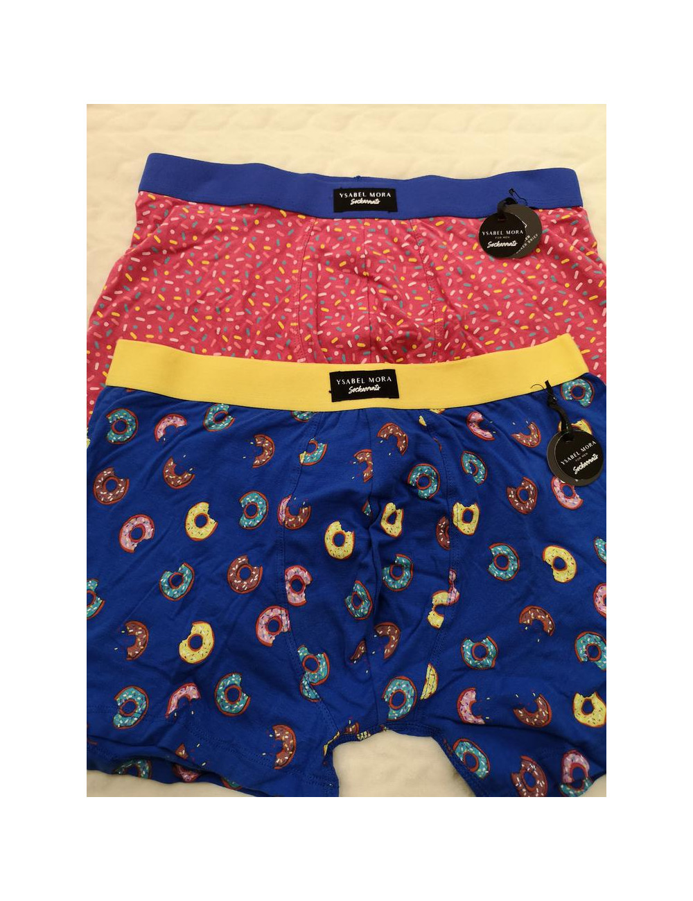 Calzoncillos caballero boxer motivos donuts