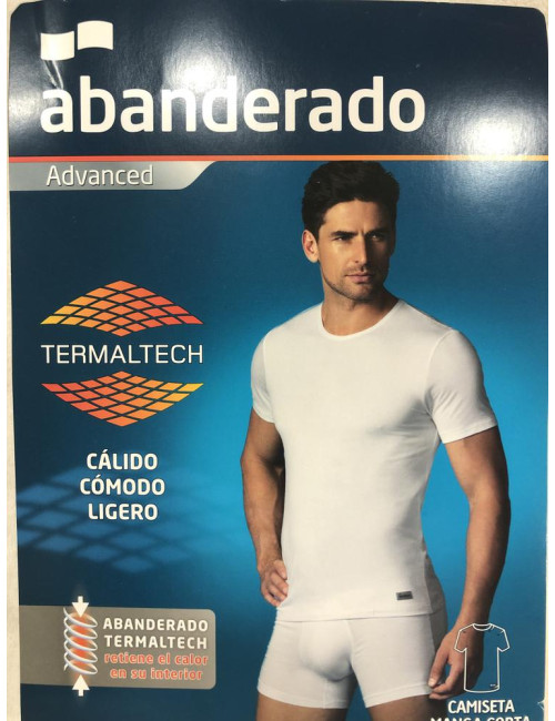 Camiseta interior térmica abanderado manga corta