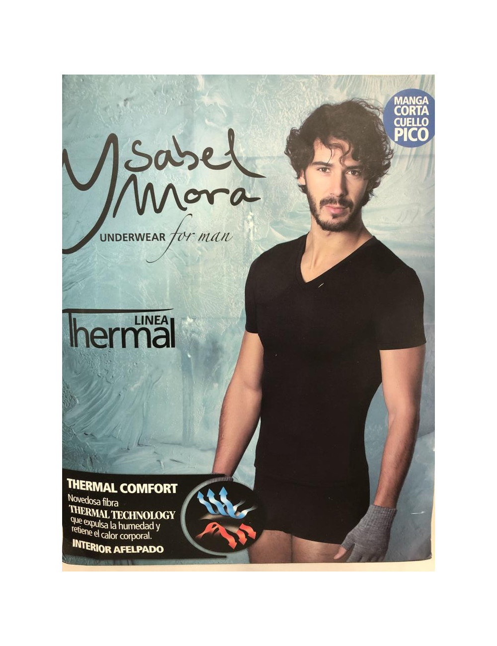 Camiseta interior termica ysabel mora manga corta