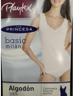 Camiseta interior playtex basic milan