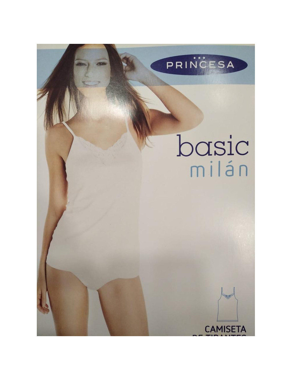 Camiseta interior princesa tirante fino