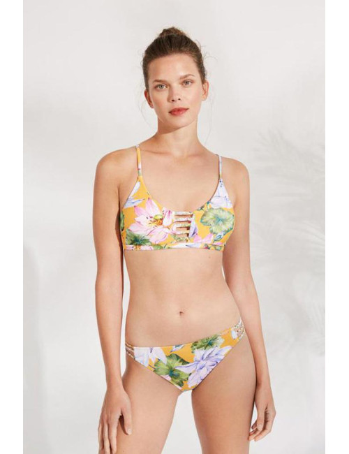 Bikini anudado espalda copa B 81801