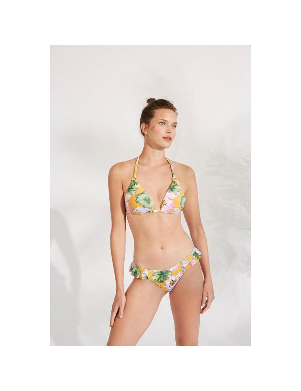 Bikini anudado cuello copa B 81800