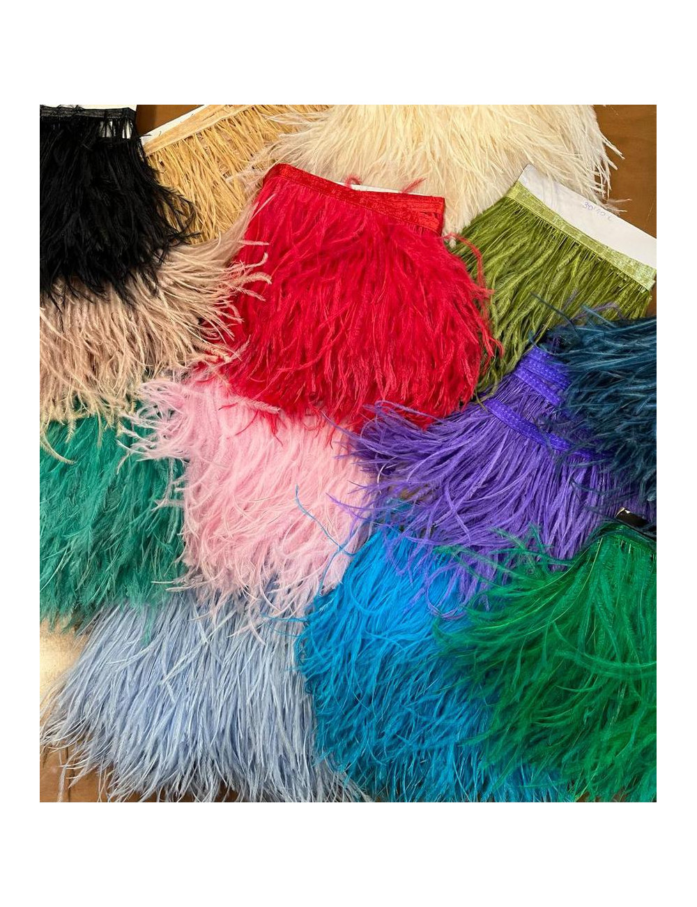 Plumas Avestruz Colores 