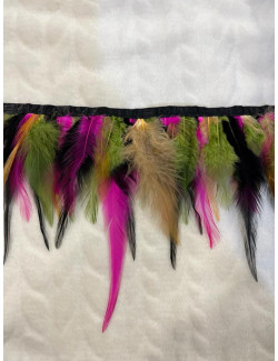 Plumas de Fantasía Multicolor 