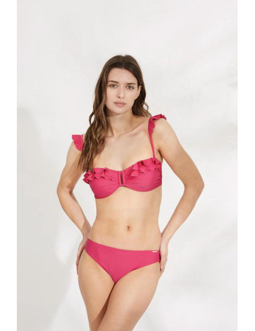 Bikini con aro copa C relleno extraíble 81737