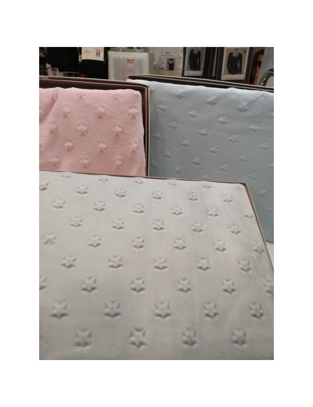 Manta Sedalina Estrellas Blue y Pink Manta Sedalina Estrellas Blue y Pink