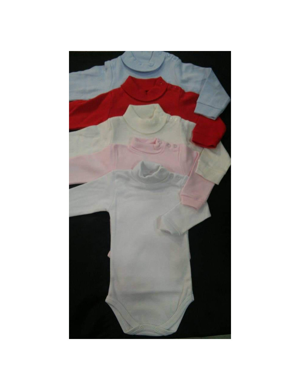 Body Cuello Cisne Unisex Manga Larga Babidú Body Cuello Cisne Unisex Manga Larga Babidú
