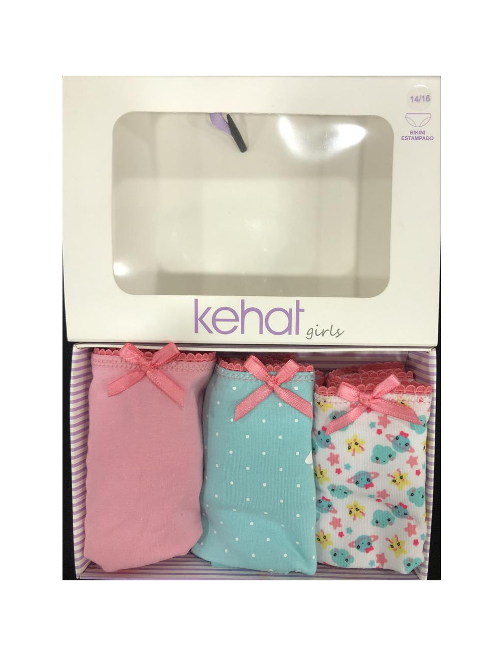 Braga kehat Pack 3 Colores Braga kehat Pack 3 Colores