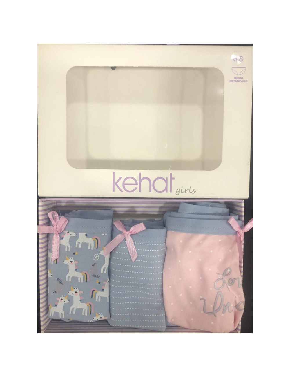 Braga Kehat Pack3 Unicornio Braga Kehat Pack3 Unicornio