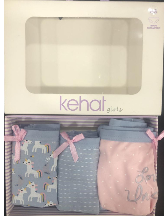 Braga Kehat Pack3 Unicornio