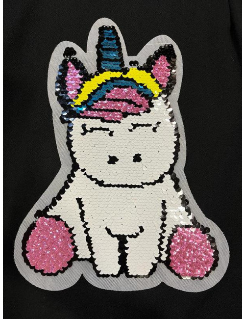 Parche Unicornio Lentejuela 