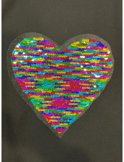 Parche Corazón Lentejuela 