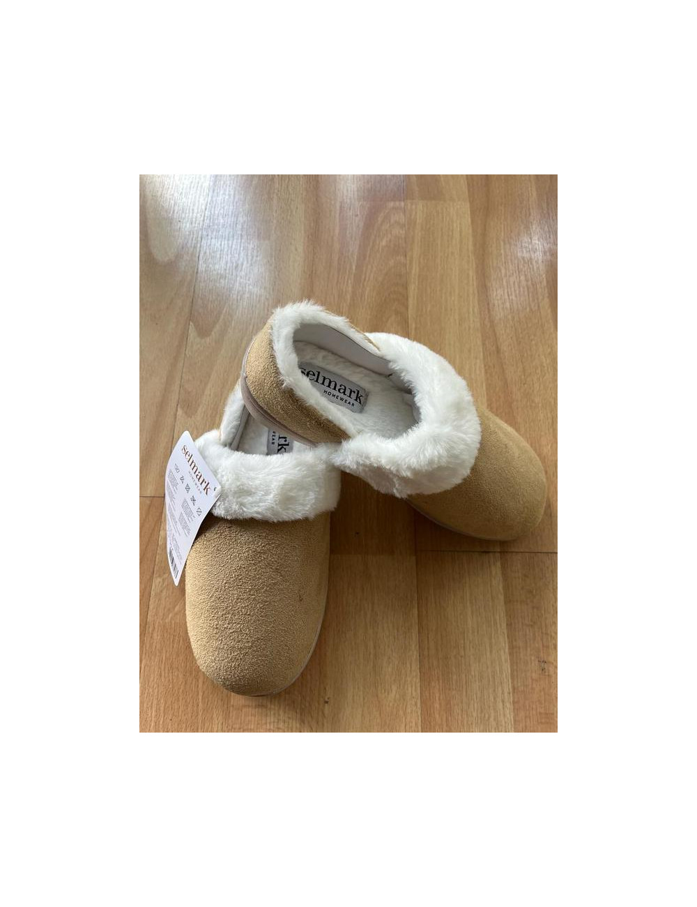 Zapatilla Beige con Pelo Zapatilla Beige con Pelo