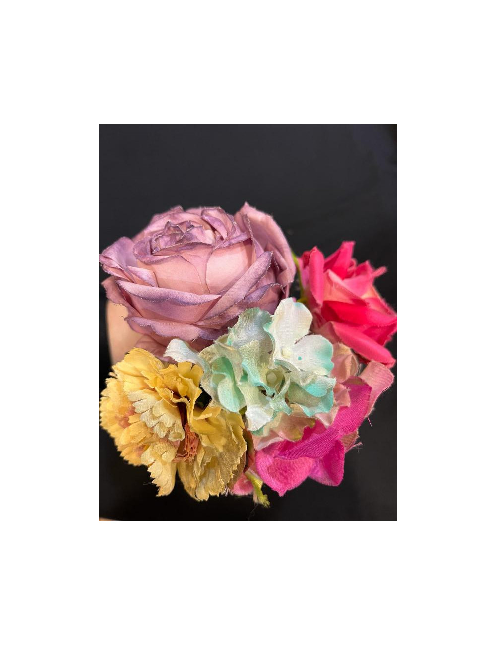 Ramillete 2rosas con Clavel Ramillete 2rosas con Clavel