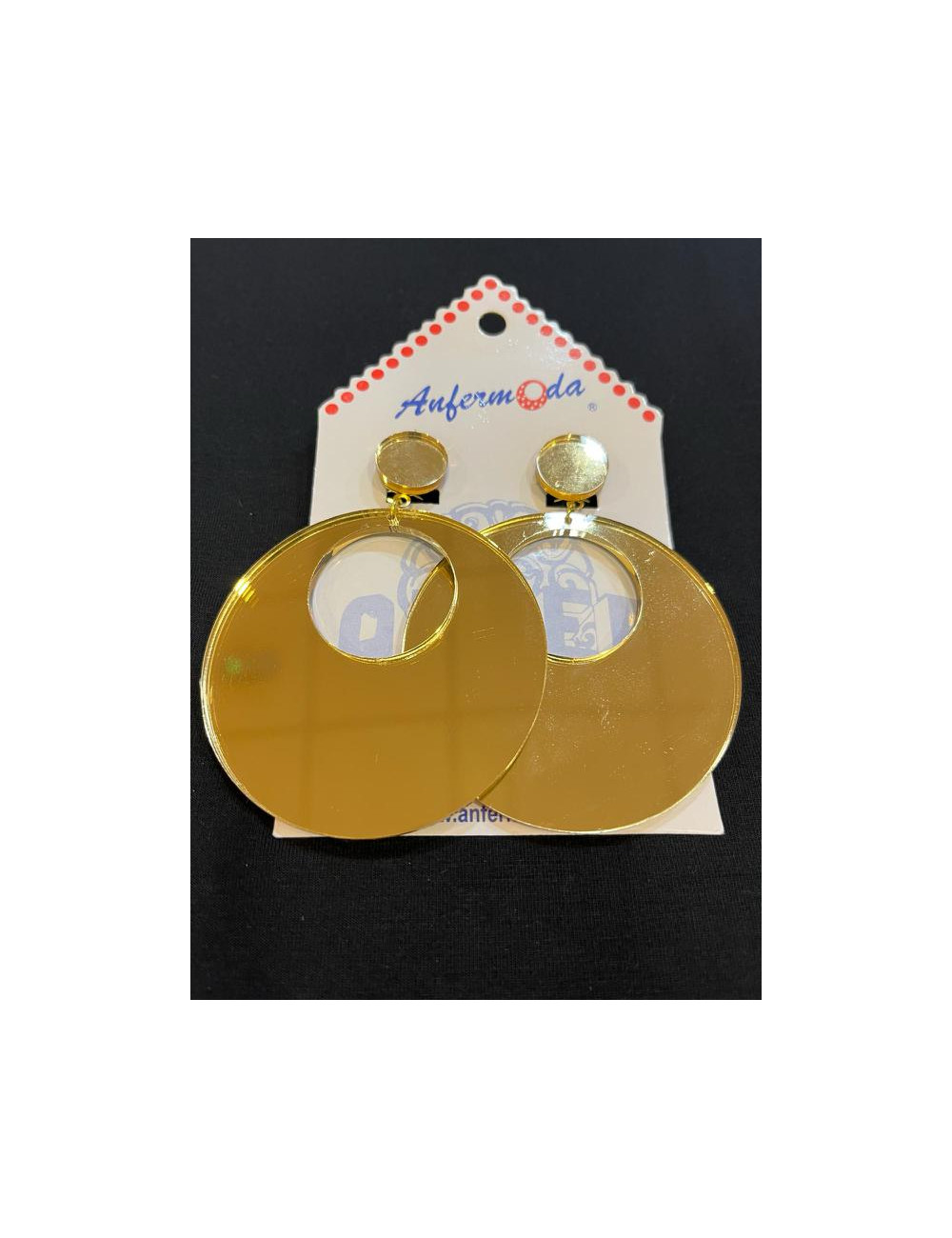 Pendientes Espejo Dorado Pendientes Espejo Dorado