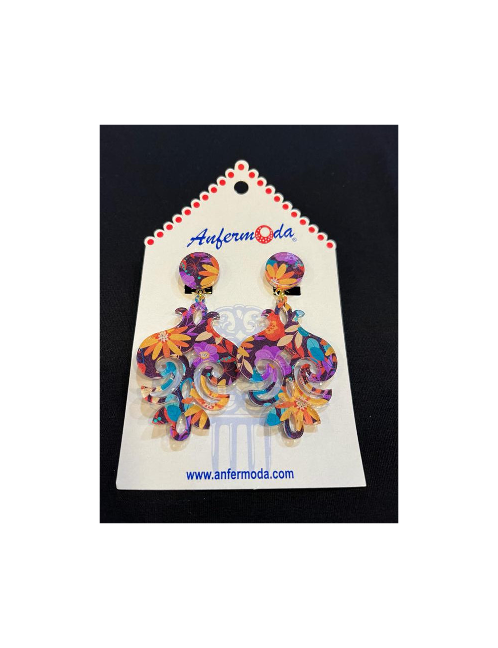 Pendientes Forma Multicolor Pendientes Forma Multicolor