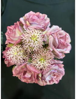 Ramillete de Rosas Moradas 