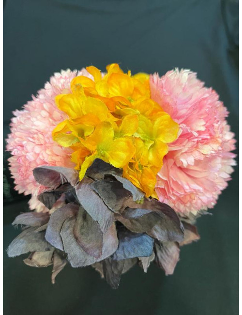 Ramillete 2claveles con Flores 