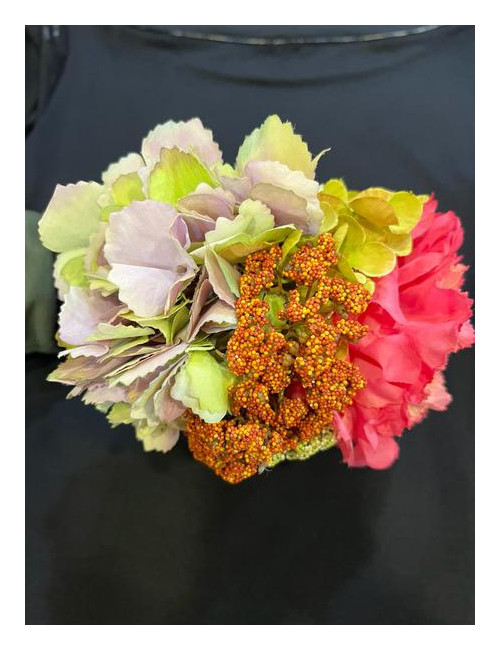 Ramillete Hortensia con Flor Grande 