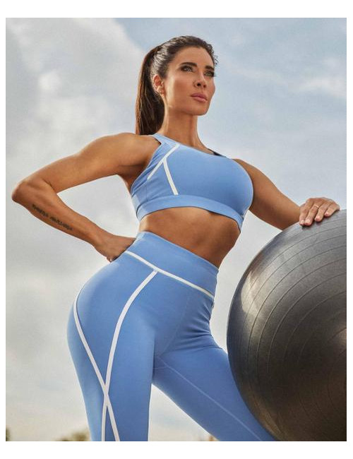 Top Deportivo Con Copa Azul Selmark