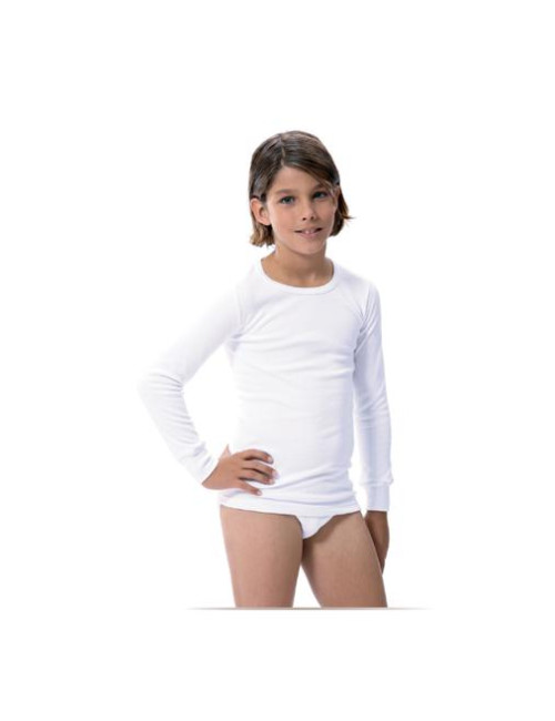 Camiseta Niño con Afelpado Manga Larga Fabio 