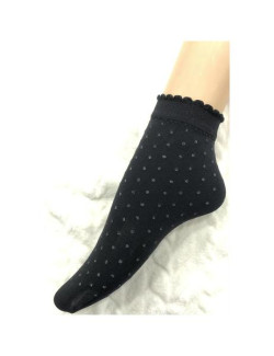 Calcetín Media Tobillero Topos Plata Janira 