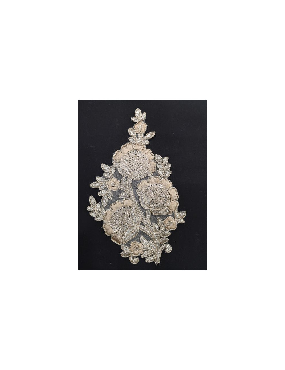 Aplicación Bordada Ramo Flores 