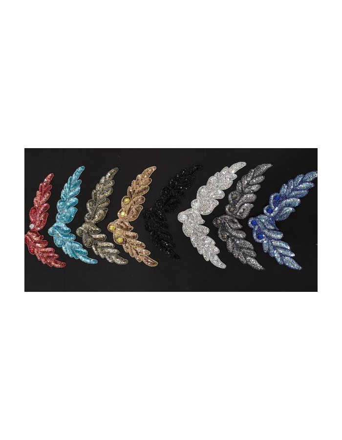 Aplicación Alas Lentejuelas