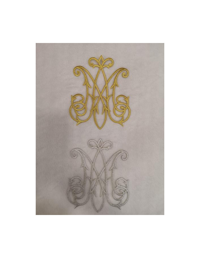 Aplicación Bordada Ave María