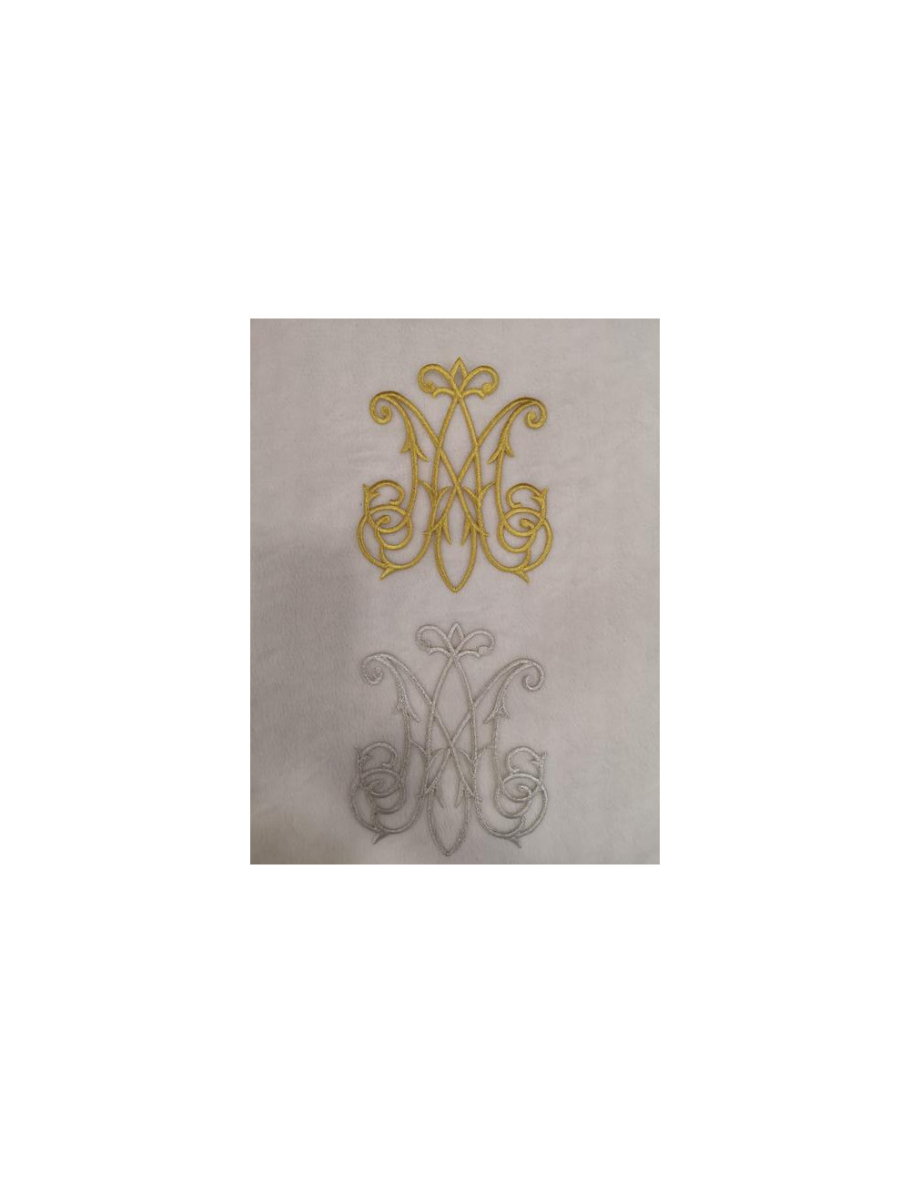 Aplicación Bordada Ave María 