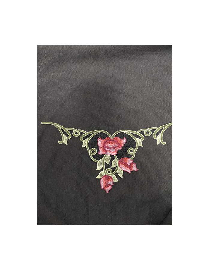 Aplicación Bordada Flores