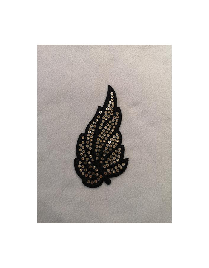 Aplicación Hoja Lentejuelas