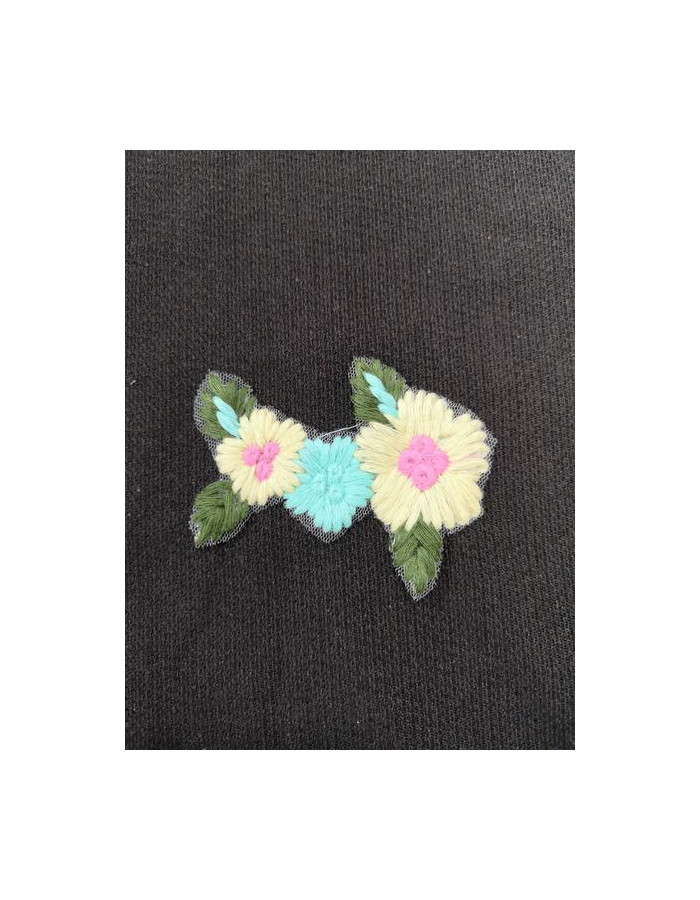 Aplicación Flores Lana Pequeña