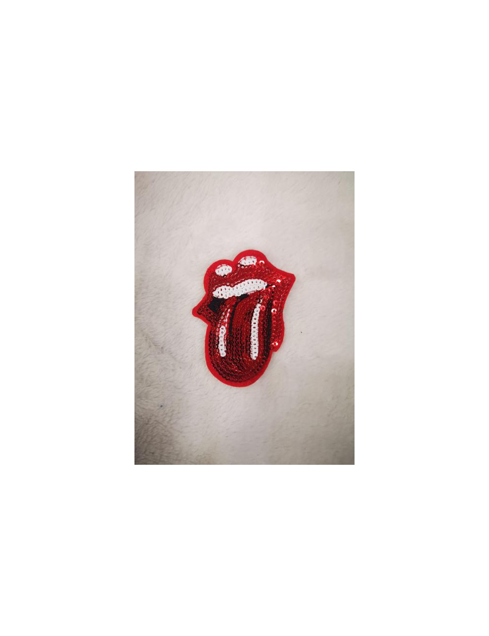 Aplicación Boca y Lengua Lentejuelas  