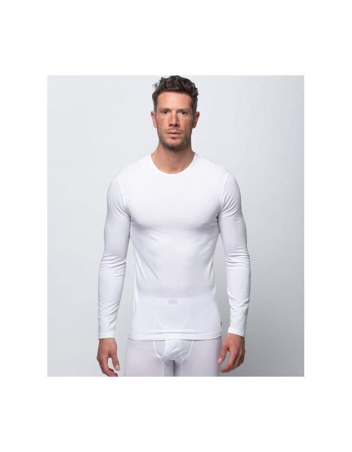 Camiseta Afelpada ML Cuello Redondo Fabio