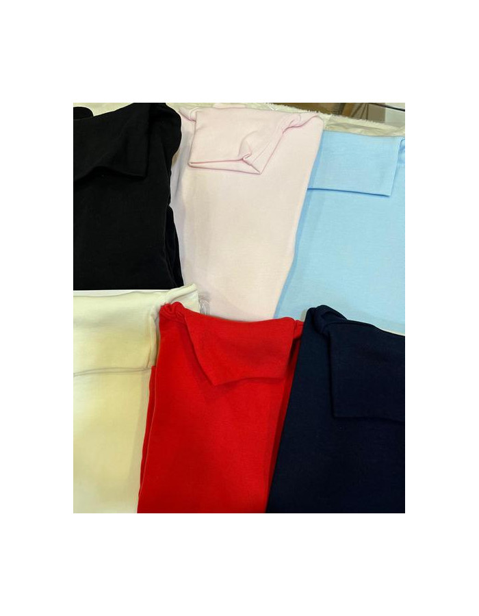 Camiseta Cuello Cisne Unisex Punt Nou 7500