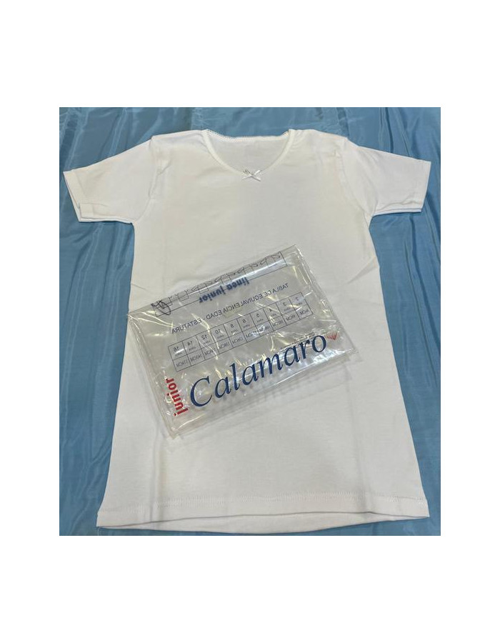 Camiseta Niña Manga Corta Calamaro