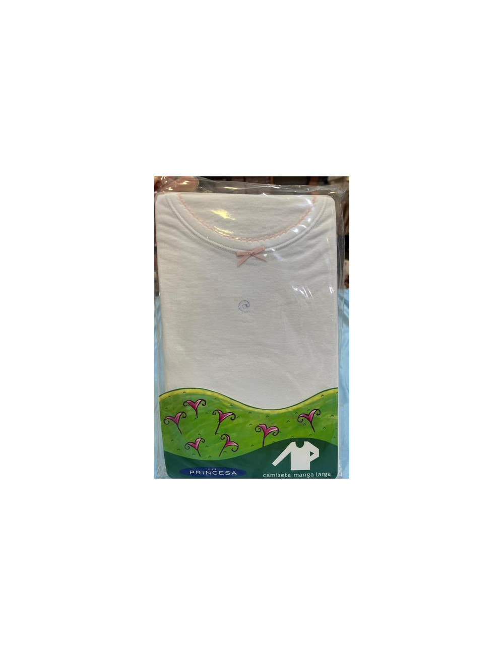 Camiseta Niña Manga Larga Princesa 