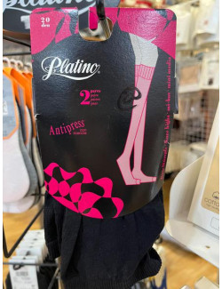 Calcetines Minimedias 20Den Platino 