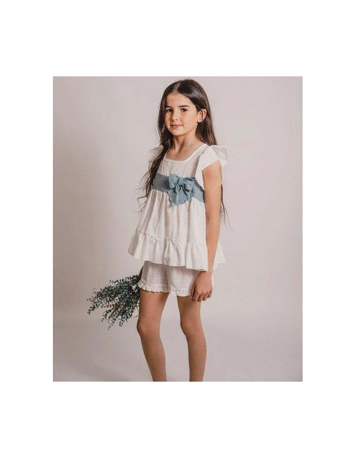 Pijama Comunión Niña Lino 49598