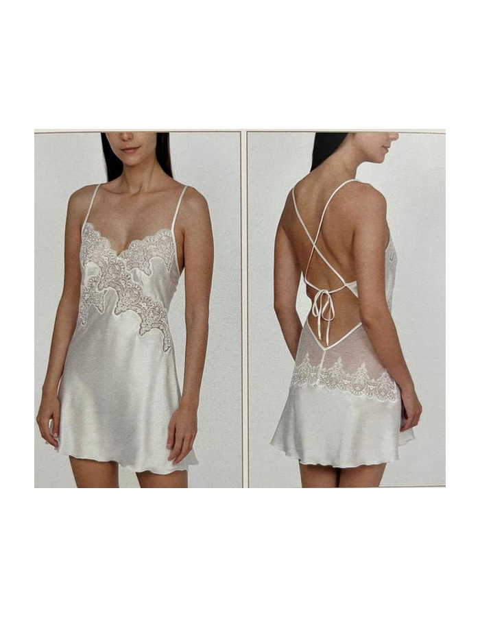 Camisón Corto Novia Cruzado Ivette