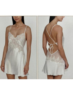 Camisón Corto Novia Cruzado Ivette 