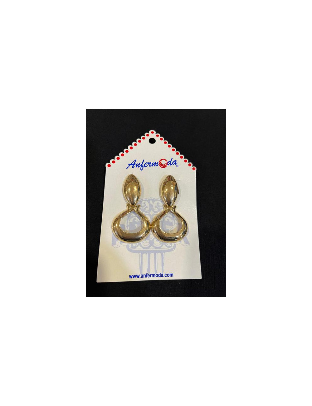 Pendiente Metálico Forma 