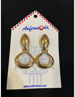 Pendiente Metálico Forma 