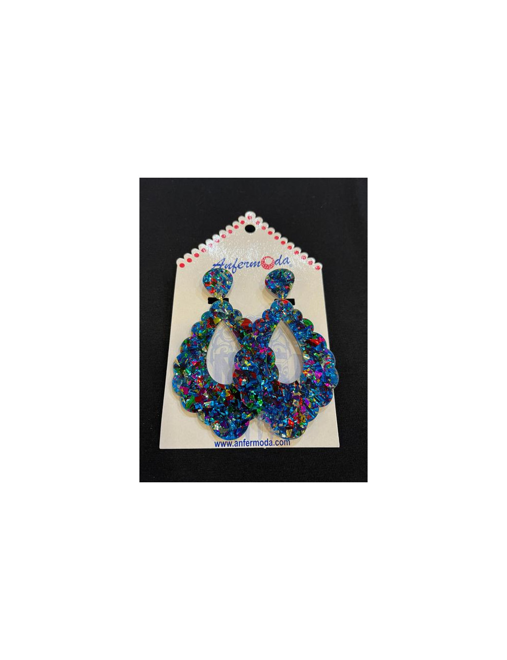 Pendientes Lágrima Multicolor 