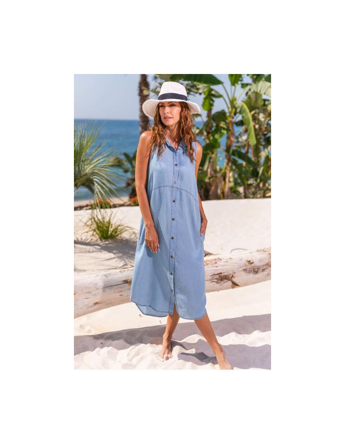 Vestido Tirantes Vaquero Sahara