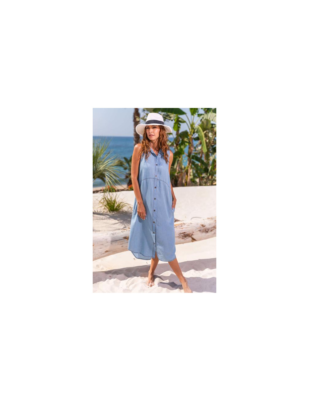 Vestido Tirantes Vaquero Sahara 