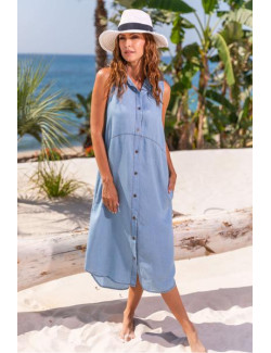 Vestido Tirantes Vaquero Sahara 