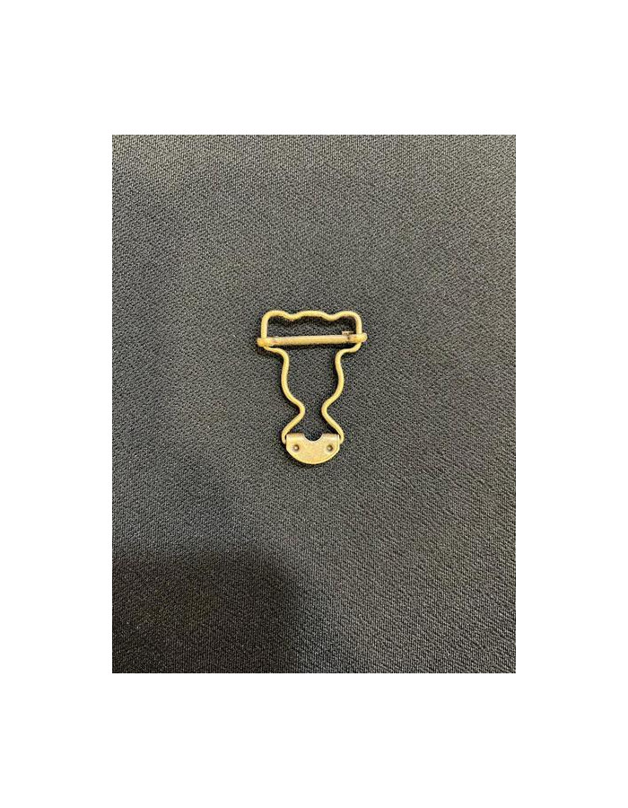 Broche Peto Metálico Bronce 